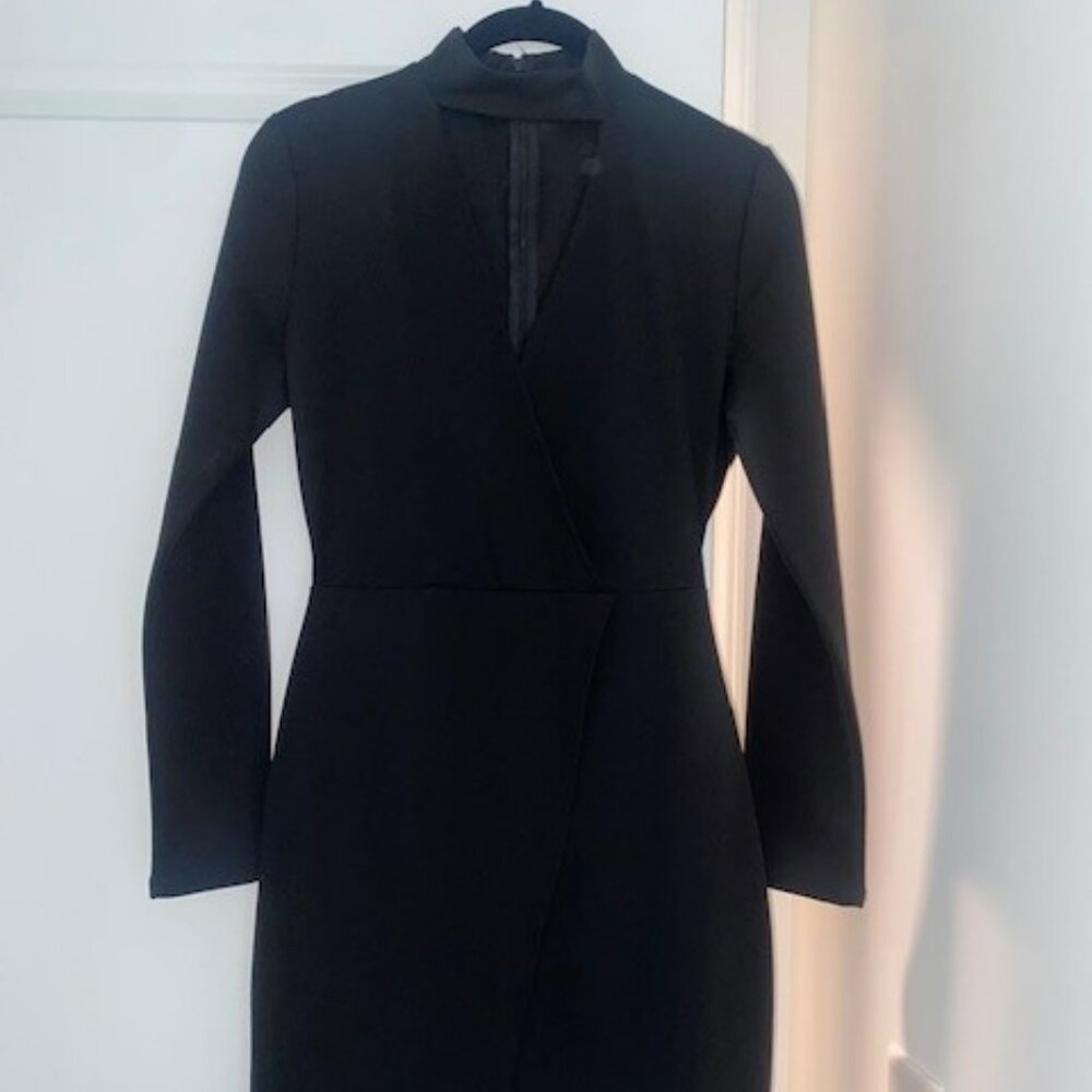 A3 Design Black Mini Dress